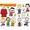 Eureka® Peanuts® Classic Characters 2-Sided Decorating Kit, 6ct.
